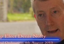 “Serve the Lord with Gladness” – Bishop-elect Denis Nulty
