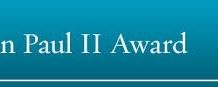 Promoting the Pope John Paul II Award