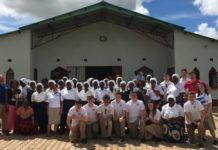 Students from St Ciarans Community School Kells visits Zambia