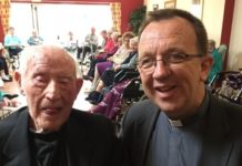 Bishop-elect Deenihan joins Fr Butler for 70th anniversary day