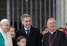 Westmeath family joins Holy Father at WMOF announcement