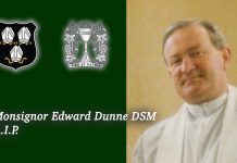 Msgr Edward Dunne DSM KCHS